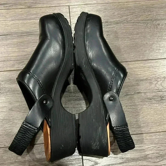 [42/US11] Black Safety  Clog Comfy Foot Bed Danish Design - Picture 4 of 8